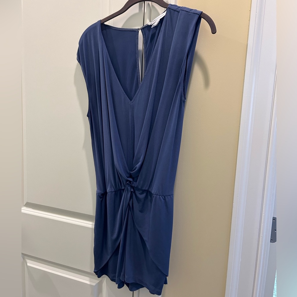 BCBG blue romper